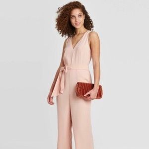 Sleeveless Cropped Jumpsuit